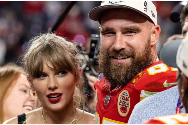 Taylor Swift and Travis Kelce