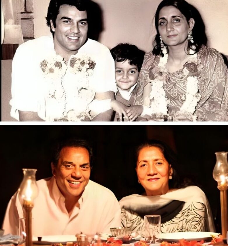 Dharmendra with Prakash Kaur